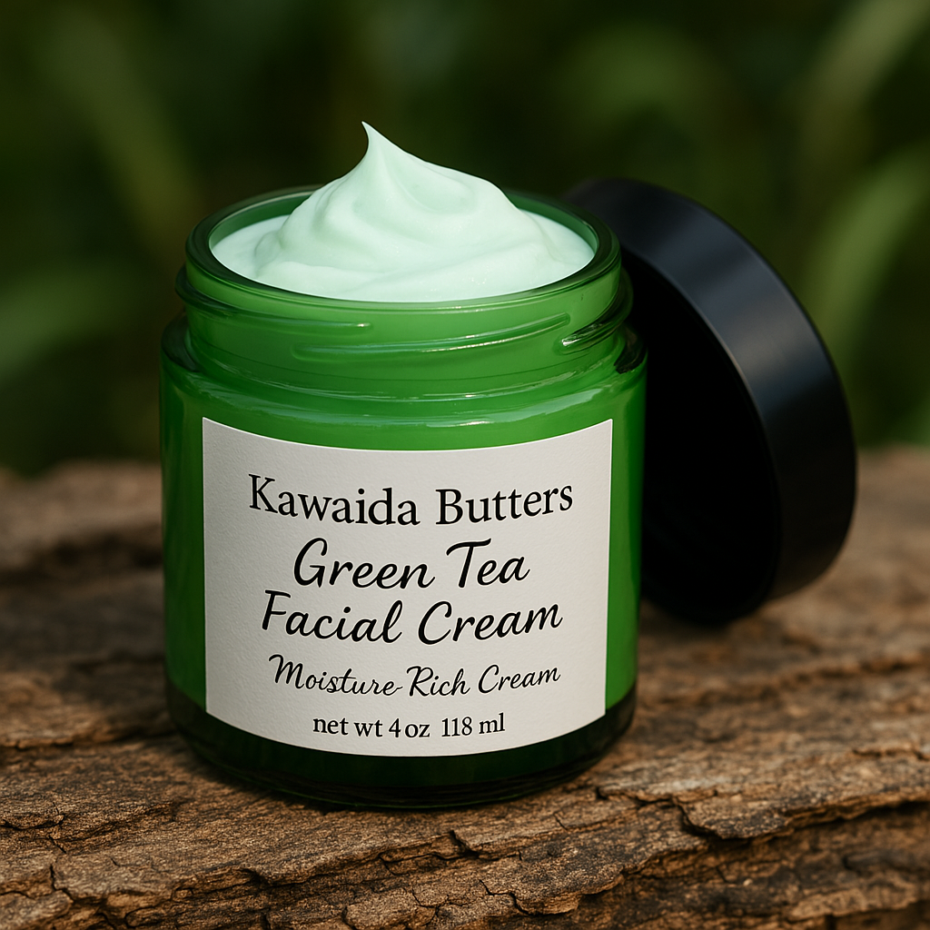 Kawaida Moisturizing Green Tea Facial Cream